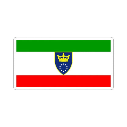 Flag of Zenica Doboj Canton Bosnia and Herzegovina STICKER Vinyl Die-Cut Decal - The Sticker Space