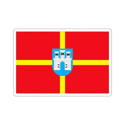 Flag of Zhytomyr Oblast Ukraine STICKER Vinyl Die-Cut Decal 2 Inch - The Sticker Space