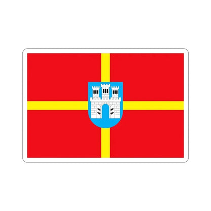 Flag of Zhytomyr Oblast Ukraine STICKER Vinyl Die-Cut Decal - The Sticker Space