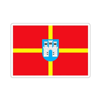 Flag of Zhytomyr Oblast Ukraine STICKER Vinyl Die-Cut Decal - The Sticker Space