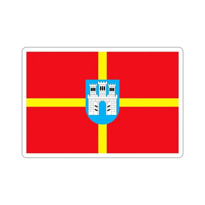 Flag of Zhytomyr Oblast Ukraine STICKER Vinyl Die-Cut Decal - The Sticker Space