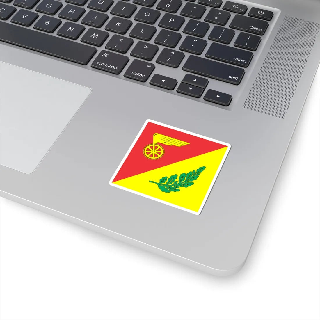 Flag of Znamianka (Ukraine) STICKER Vinyl Kiss-Cut Decal - The Sticker Space