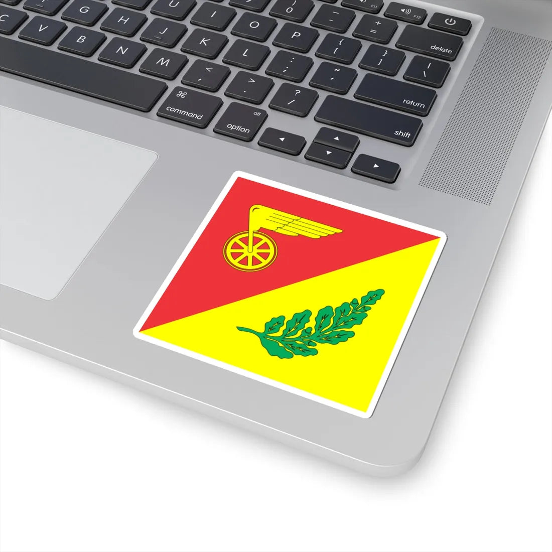 Flag of Znamianka (Ukraine) STICKER Vinyl Kiss-Cut Decal - The Sticker Space