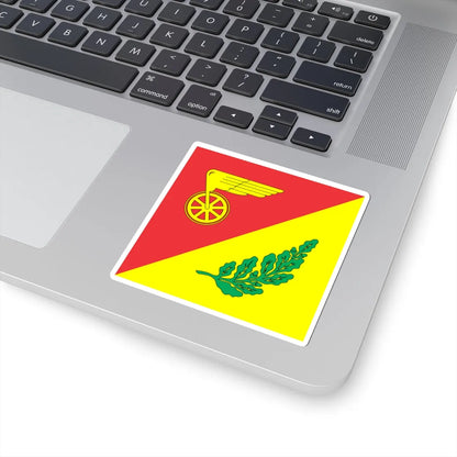 Flag of Znamianka (Ukraine) STICKER Vinyl Kiss-Cut Decal - The Sticker Space