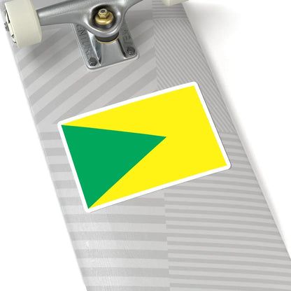 Flag of Znamyanskiy Raion in Kirovohrad Oblast (Ukraine) STICKER Vinyl Kiss-Cut Decal - The Sticker Space