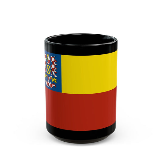 Flag of Znojmo Czech Republic - Black Coffee Mug-15oz-The Sticker Space