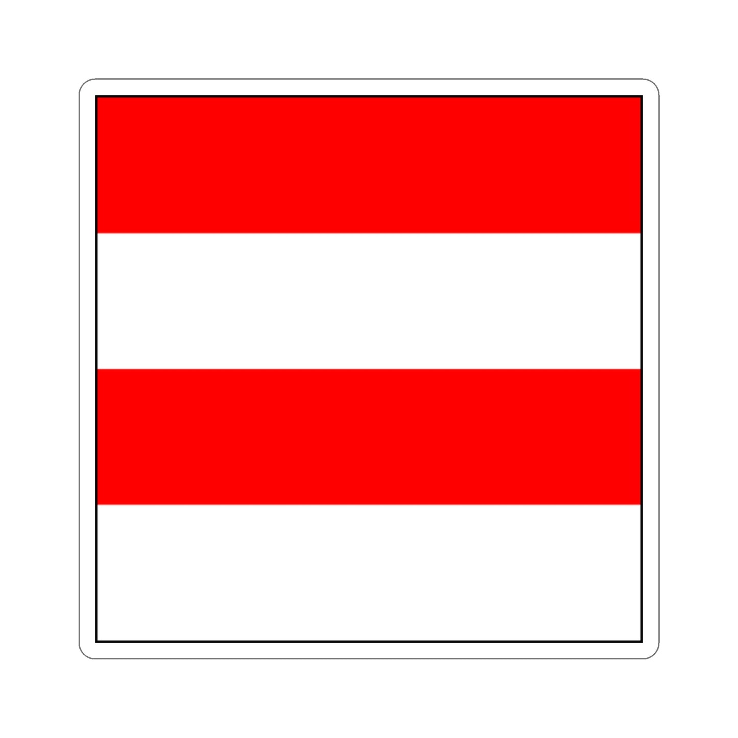 Flag of Zofingen Switzerland STICKER Vinyl Die-Cut Decal-2 Inch-The Sticker Space