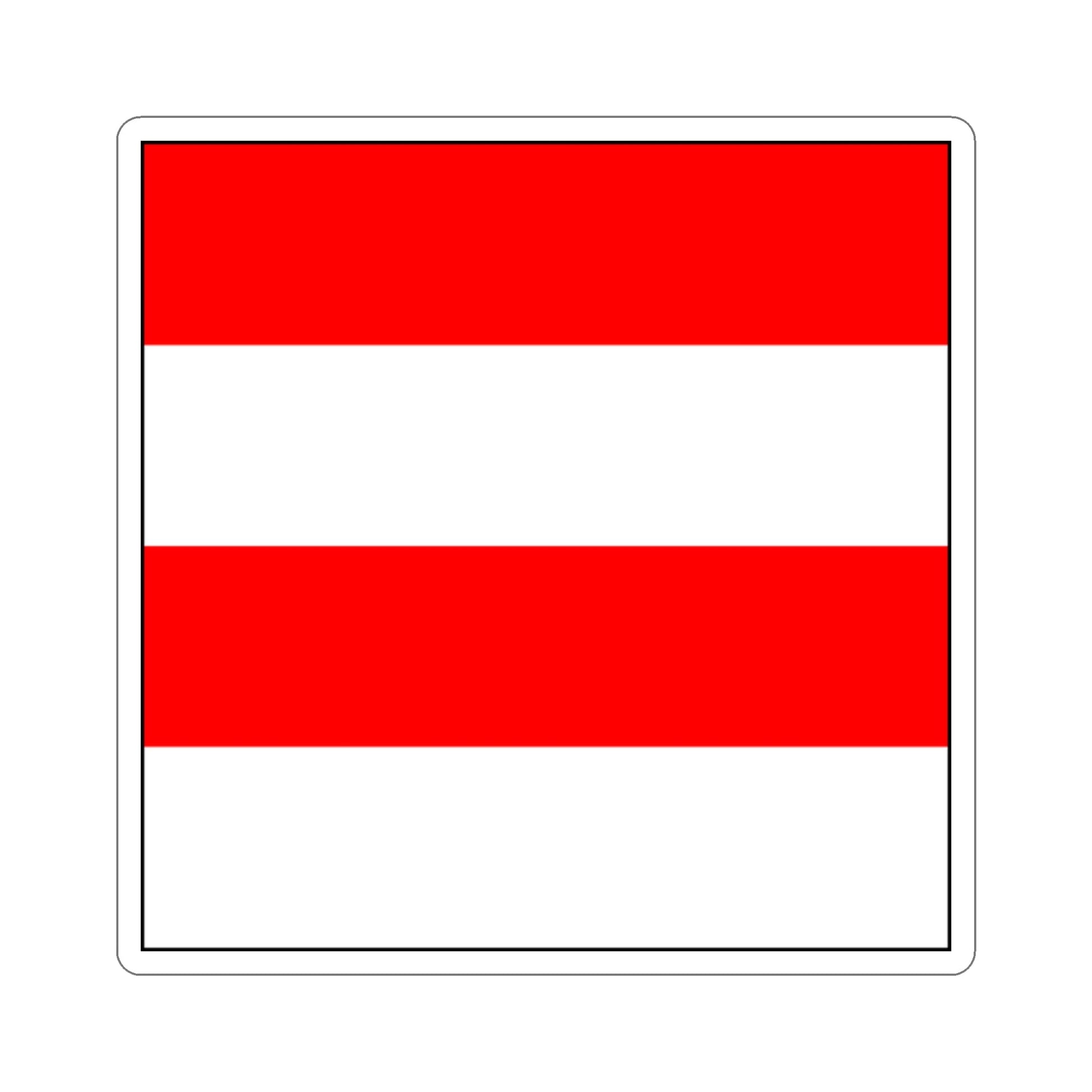 Flag of Zofingen Switzerland STICKER Vinyl Die-Cut Decal-2 Inch-The Sticker Space