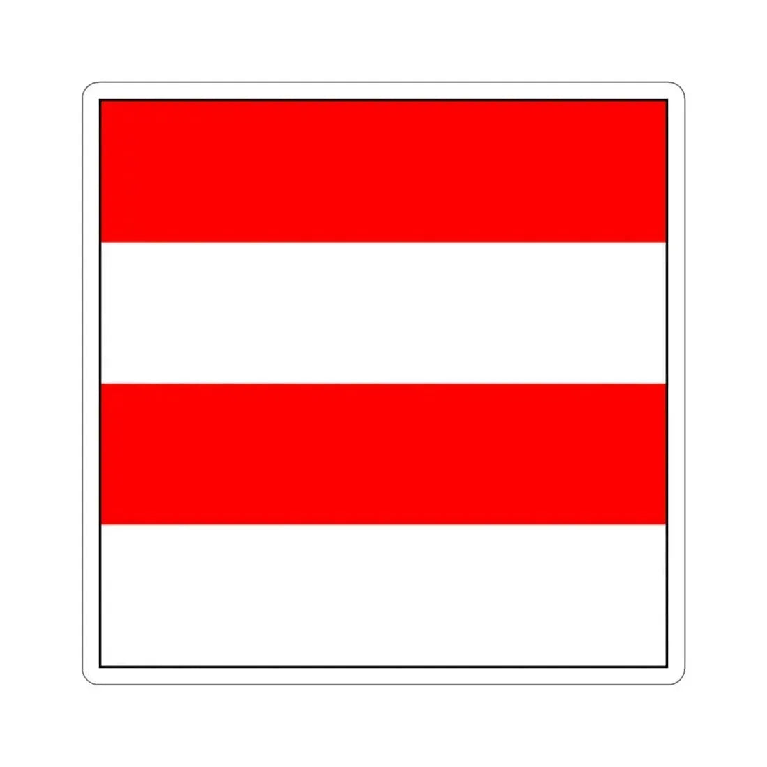 Flag of Zofingen Switzerland STICKER Vinyl Die-Cut Decal 2 Inch - The Sticker Space