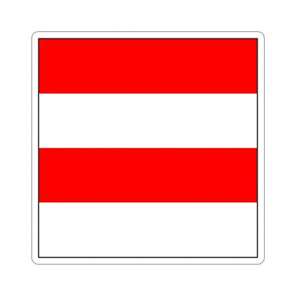 Flag of Zofingen Switzerland STICKER Vinyl Die-Cut Decal 2 Inch - The Sticker Space