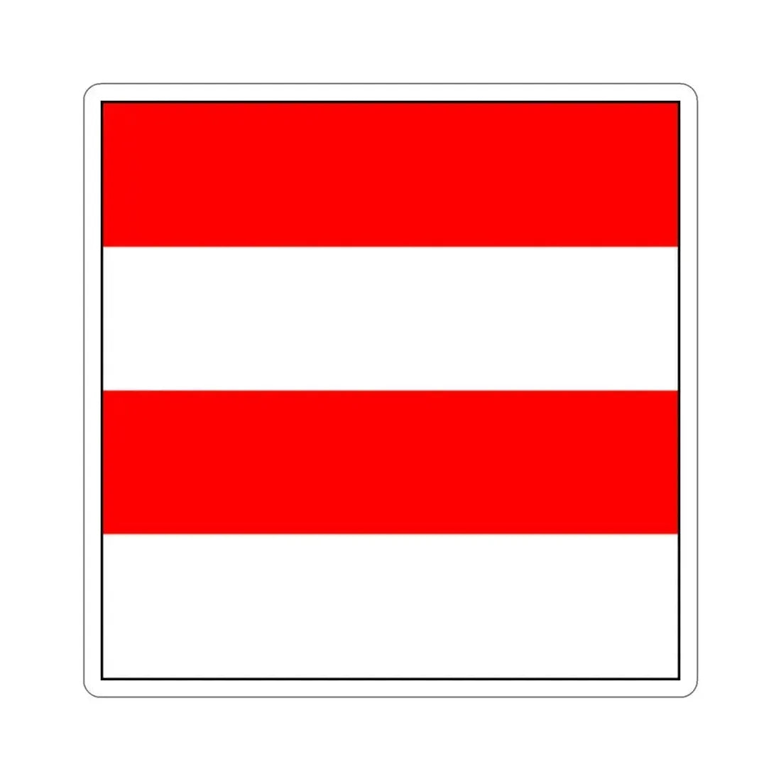 Flag of Zofingen Switzerland STICKER Vinyl Die-Cut Decal 2 Inch - The Sticker Space