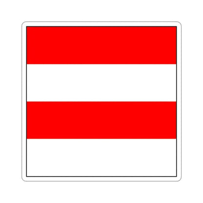 Flag of Zofingen Switzerland STICKER Vinyl Die-Cut Decal 2 Inch - The Sticker Space