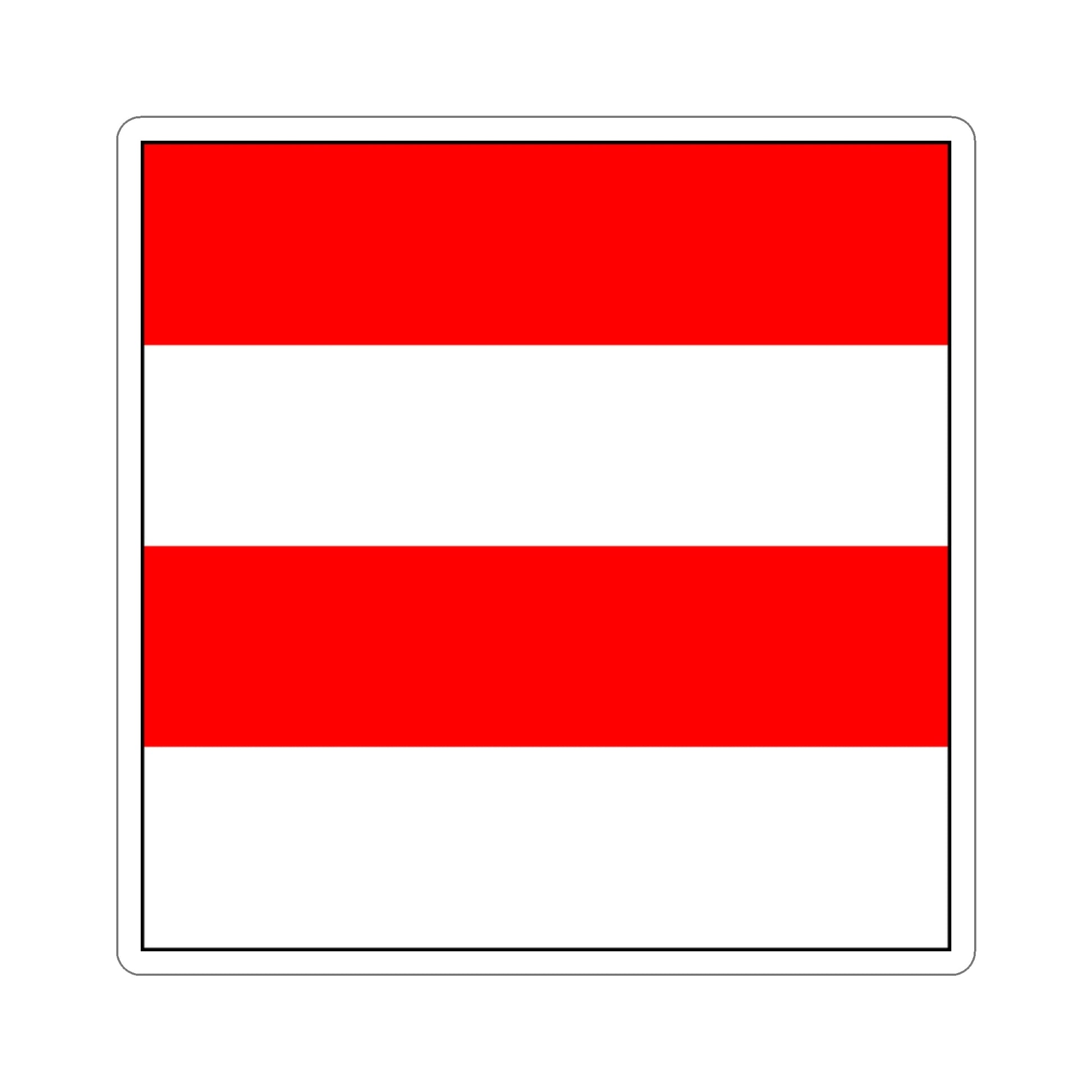 Flag of Zofingen Switzerland STICKER Vinyl Die-Cut Decal-3 Inch-The Sticker Space