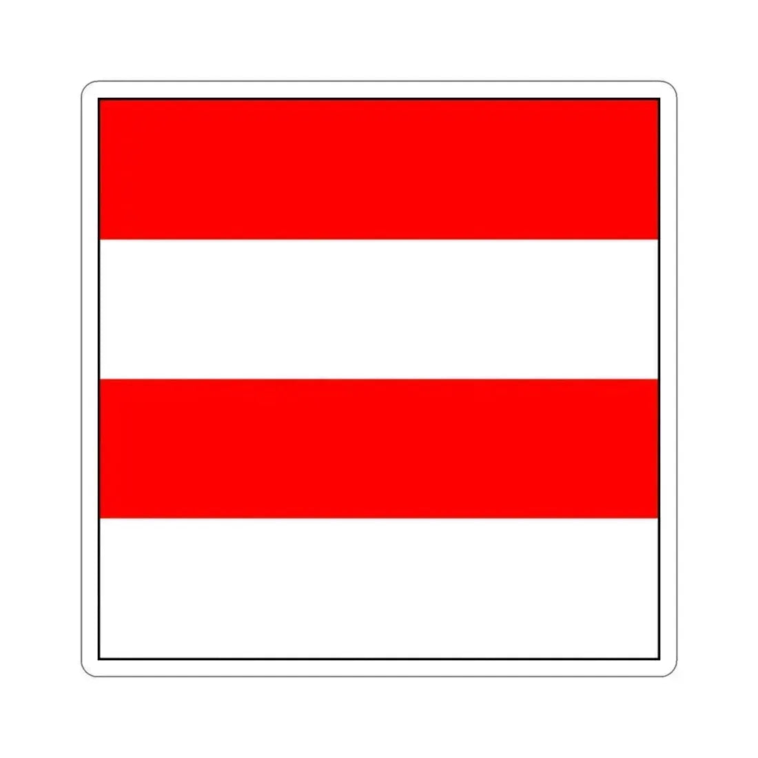 Flag of Zofingen Switzerland STICKER Vinyl Die-Cut Decal 3 Inch - The Sticker Space