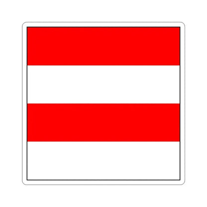Flag of Zofingen Switzerland STICKER Vinyl Die-Cut Decal 3 Inch - The Sticker Space