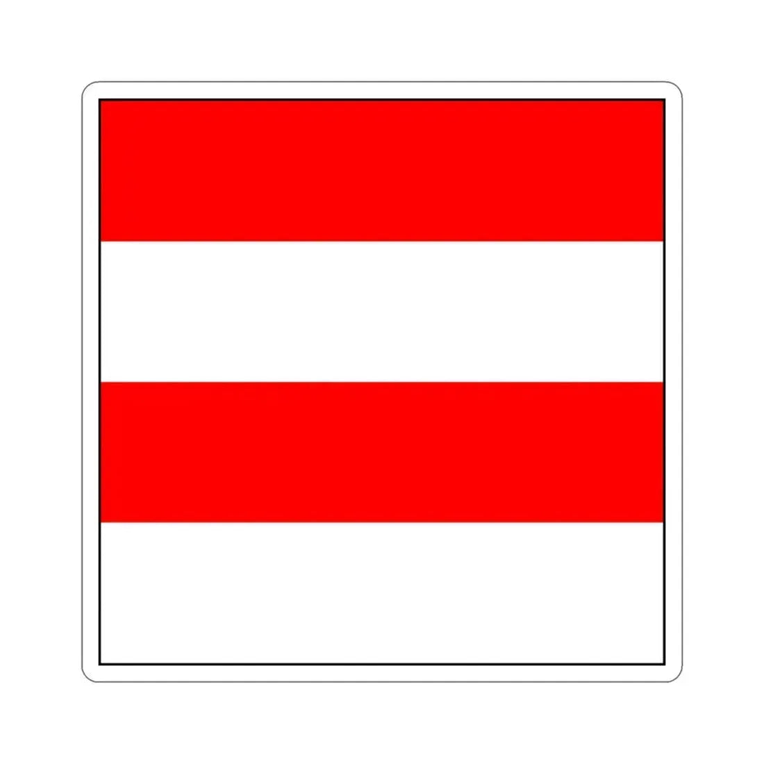 Flag of Zofingen Switzerland STICKER Vinyl Die-Cut Decal 3 Inch - The Sticker Space