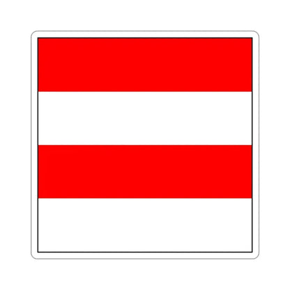Flag of Zofingen Switzerland STICKER Vinyl Die-Cut Decal 3 Inch - The Sticker Space