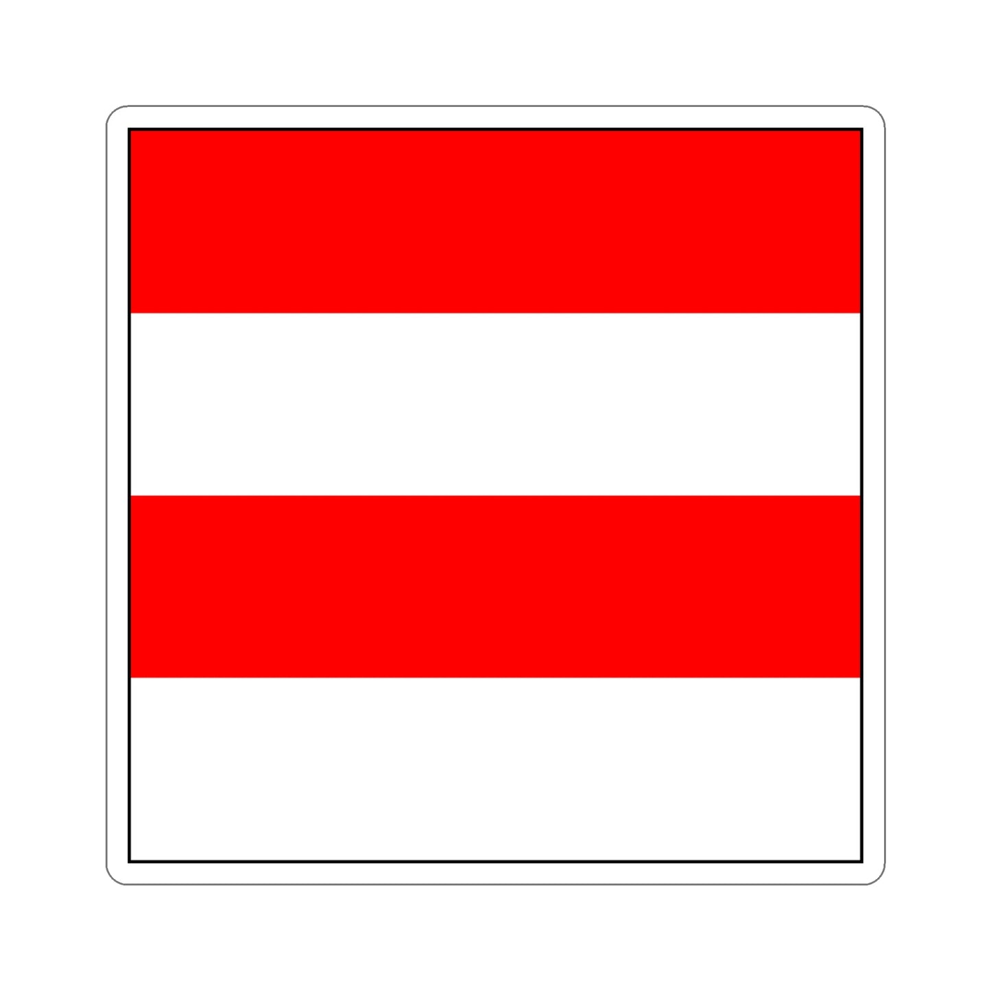 Flag of Zofingen Switzerland STICKER Vinyl Die-Cut Decal-5 Inch-The Sticker Space