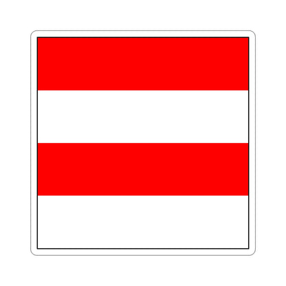 Flag of Zofingen Switzerland STICKER Vinyl Die-Cut Decal-5 Inch-The Sticker Space