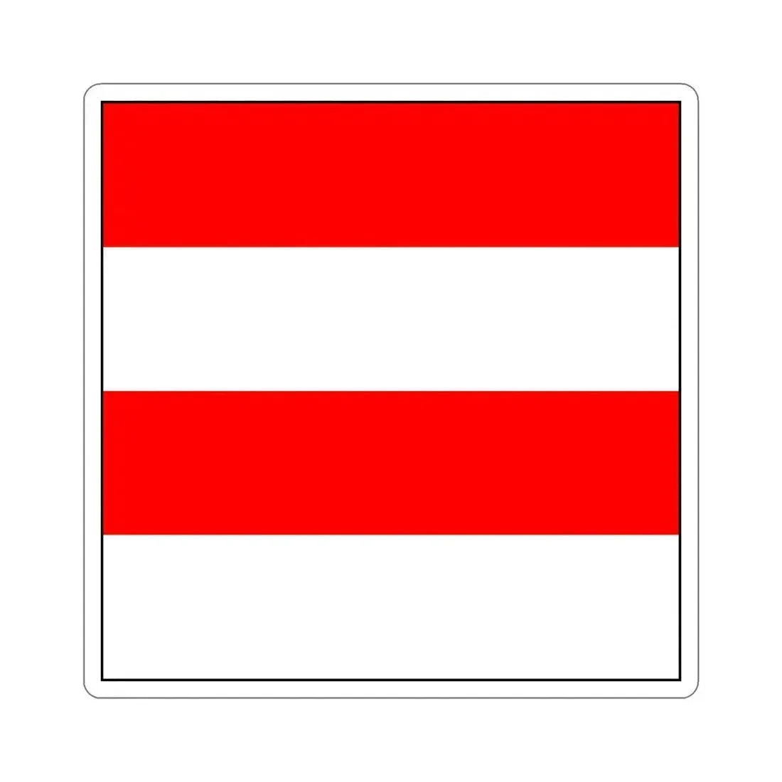 Flag of Zofingen Switzerland STICKER Vinyl Die-Cut Decal 5 Inch - The Sticker Space