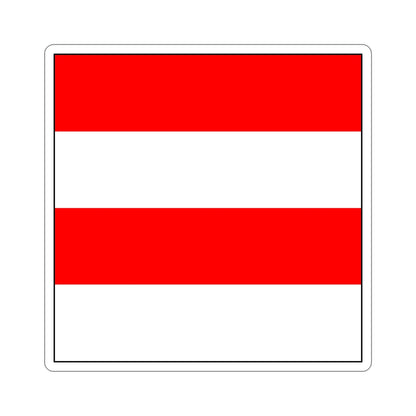 Flag of Zofingen Switzerland STICKER Vinyl Die-Cut Decal-6 Inch-The Sticker Space