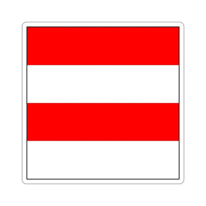 Flag of Zofingen Switzerland STICKER Vinyl Die-Cut Decal 6 Inch - The Sticker Space