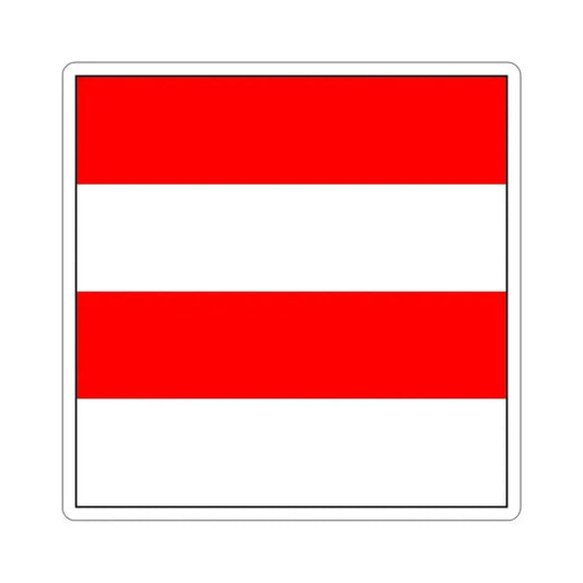 Flag of Zofingen Switzerland STICKER Vinyl Die-Cut Decal 6 Inch - The Sticker Space