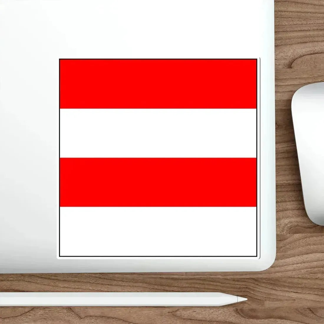 Flag of Zofingen Switzerland STICKER Vinyl Die-Cut Decal - The Sticker Space