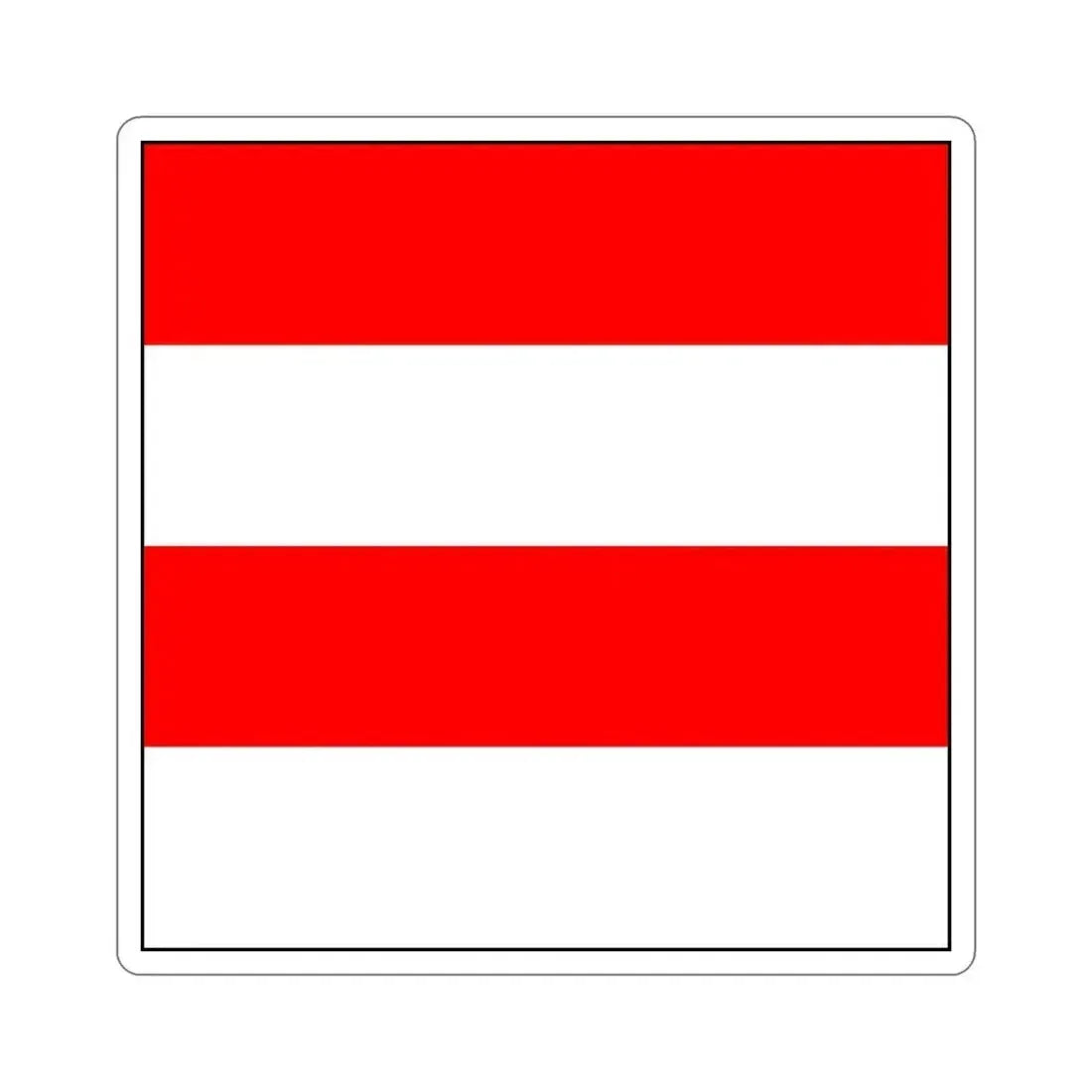 Flag of Zofingen Switzerland STICKER Vinyl Die-Cut Decal - The Sticker Space