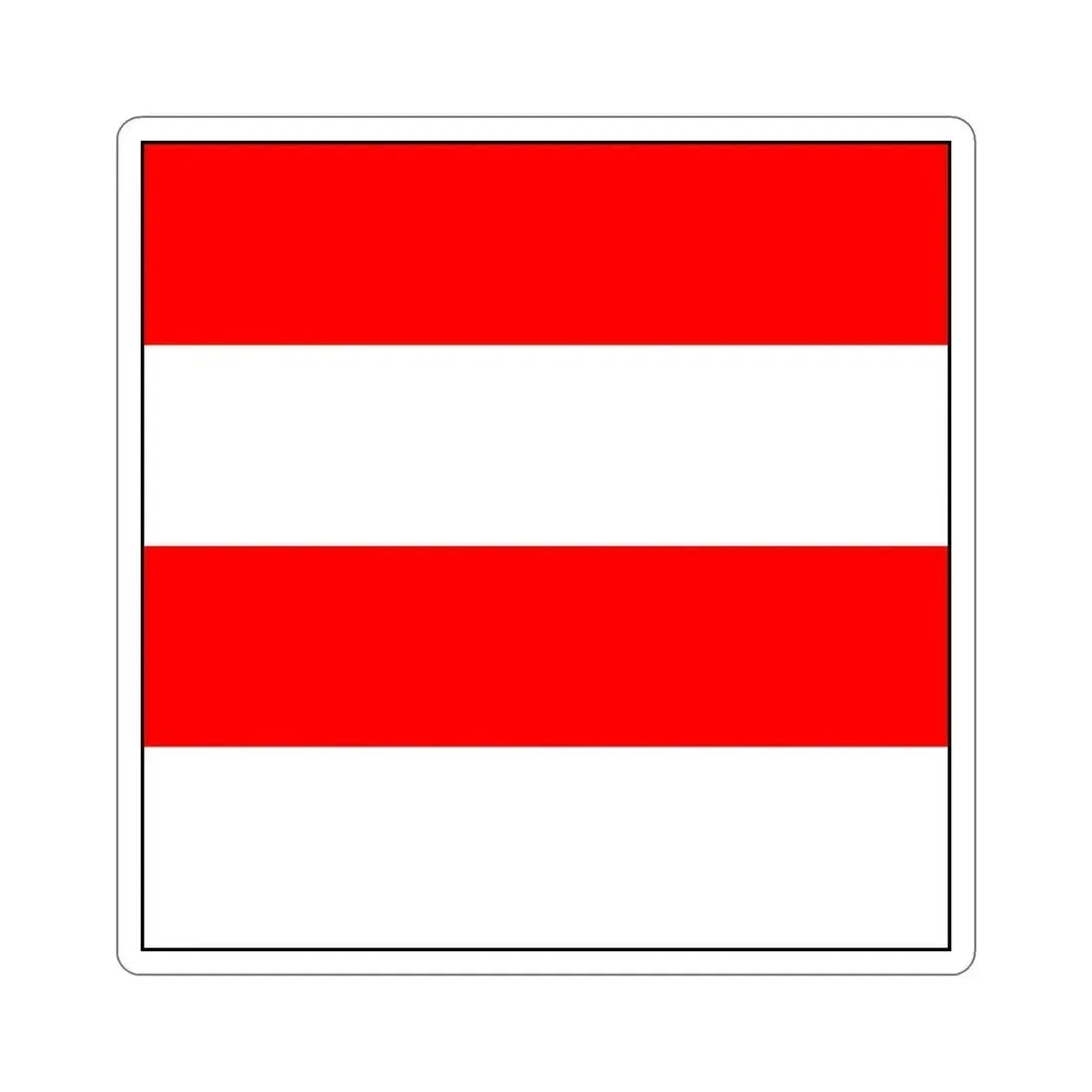 Flag of Zofingen Switzerland STICKER Vinyl Die-Cut Decal - The Sticker Space