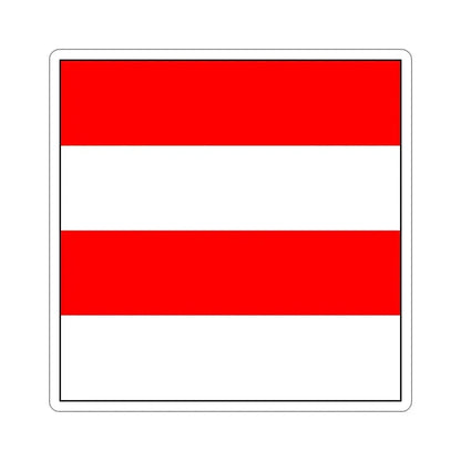 Flag of Zofingen Switzerland STICKER Vinyl Die-Cut Decal - The Sticker Space