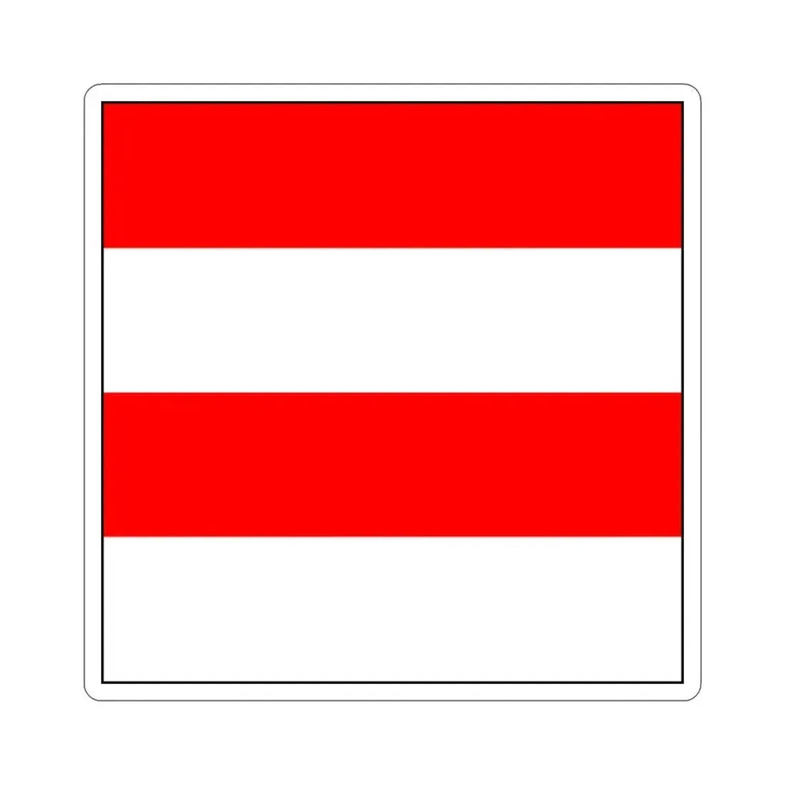 Flag of Zofingen Switzerland STICKER Vinyl Die-Cut Decal - The Sticker Space