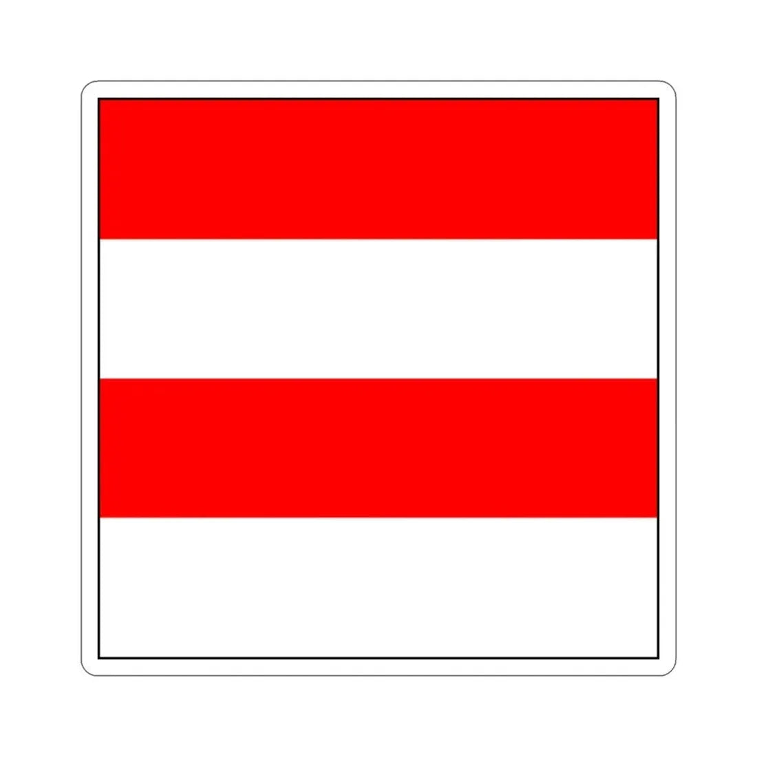 Flag of Zofingen Switzerland STICKER Vinyl Die-Cut Decal - The Sticker Space