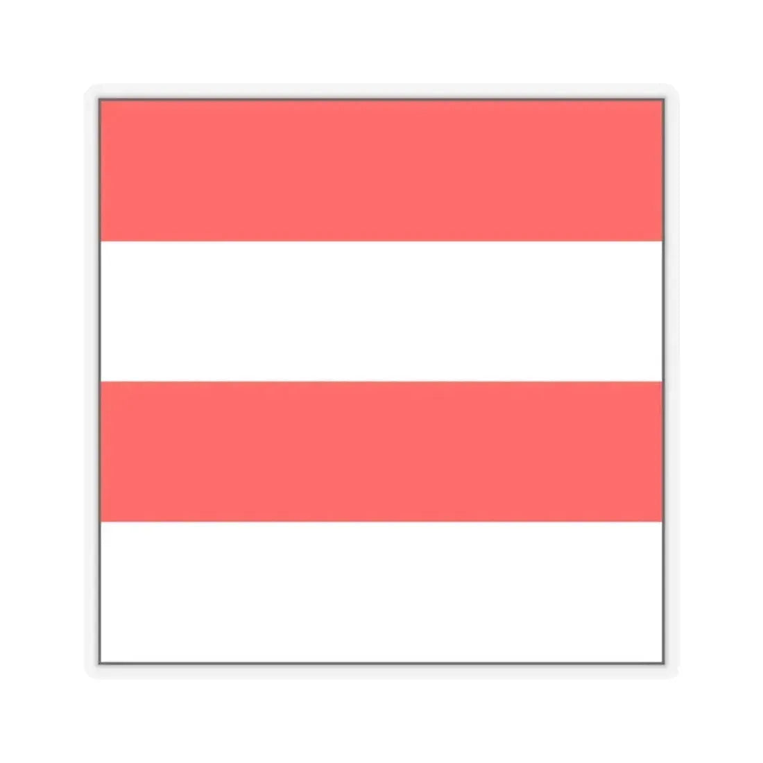 Flag of Zofingen Switzerland - STICKER Vinyl Kiss-Cut Decal 3 Inch Transparent - The Sticker Space