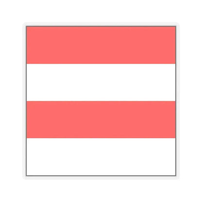 Flag of Zofingen Switzerland - STICKER Vinyl Kiss-Cut Decal 3 Inch Transparent - The Sticker Space