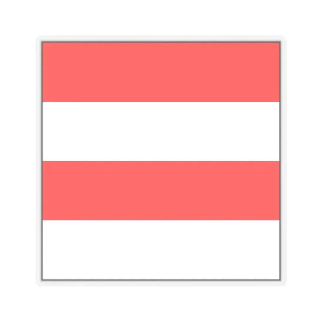 Flag of Zofingen Switzerland - STICKER Vinyl Kiss-Cut Decal 6 Inch Transparent - The Sticker Space