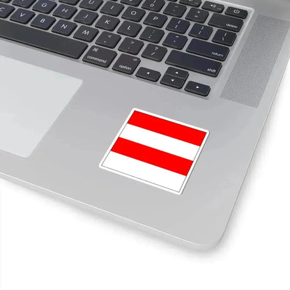 Flag of Zofingen Switzerland - STICKER Vinyl Kiss-Cut Decal - The Sticker Space