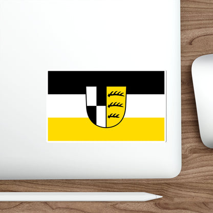 Flag of Zollernalbkreis Germany STICKER Vinyl Die-Cut Decal-The Sticker Space