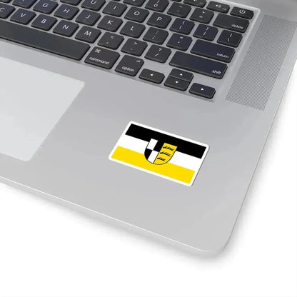 Flag of Zollernalbkreis Germany - STICKER Vinyl Kiss-Cut Decal - The Sticker Space