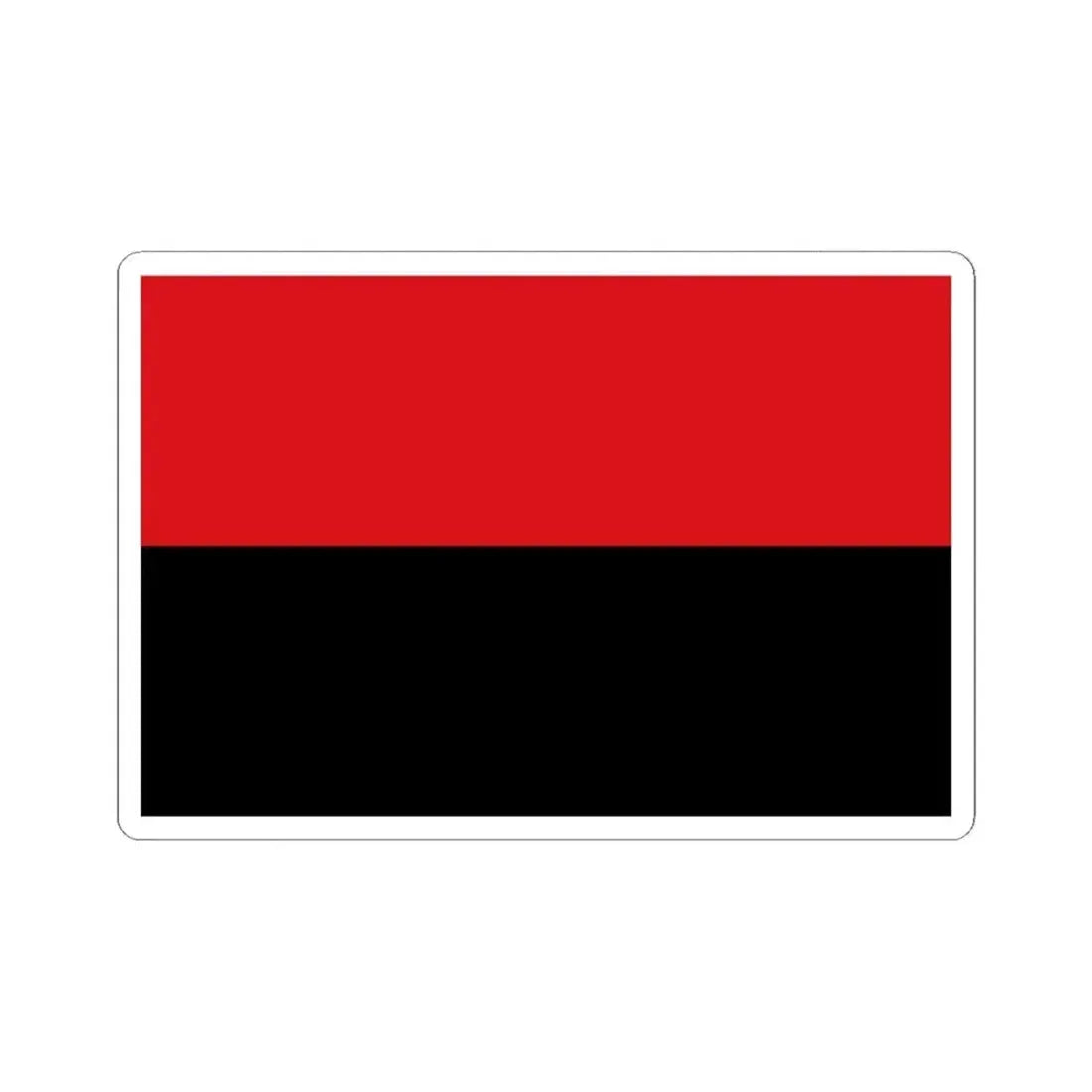 Flag of Zoutleeuw (Belgium) STICKER Vinyl Kiss-Cut Decal 2 Inch White - The Sticker Space