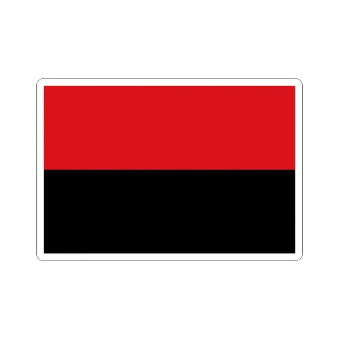 Flag of Zoutleeuw (Belgium) STICKER Vinyl Kiss-Cut Decal 4 Inch White - The Sticker Space