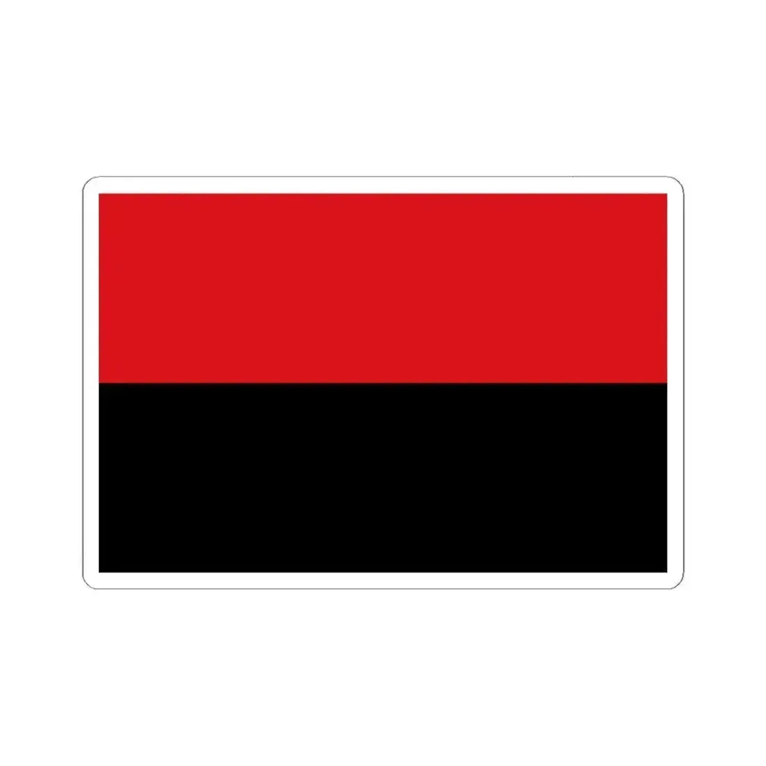 Flag of Zoutleeuw (Belgium) STICKER Vinyl Kiss-Cut Decal 6 Inch White - The Sticker Space