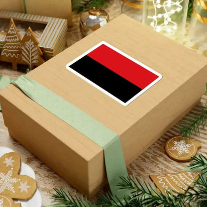 Flag of Zoutleeuw (Belgium) STICKER Vinyl Kiss-Cut Decal - The Sticker Space