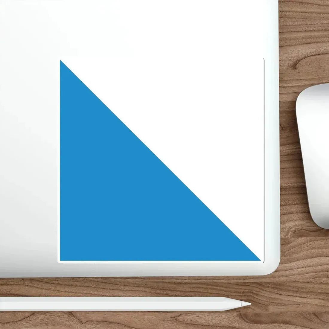 Flag of Zürich Switzerland STICKER Vinyl Die-Cut Decal - The Sticker Space