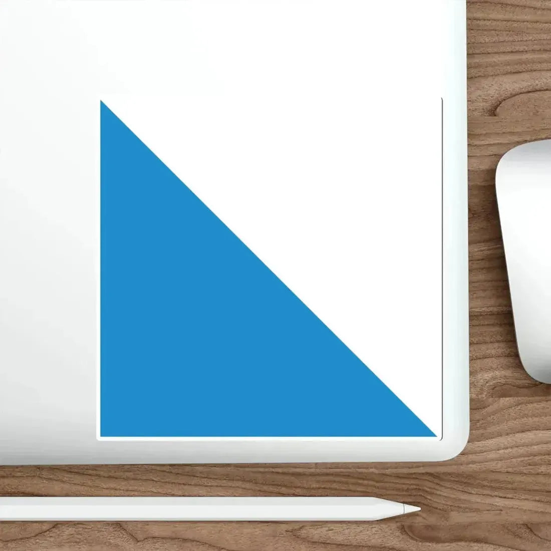 Flag of Zürich Switzerland STICKER Vinyl Die-Cut Decal - The Sticker Space