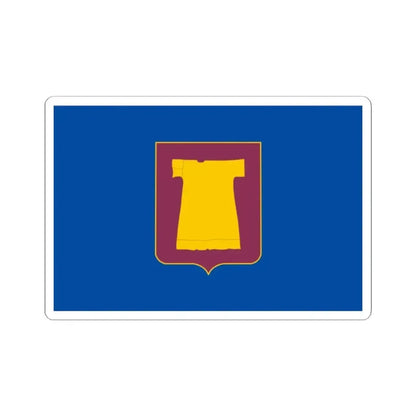 Flag of Zugdidi Georgia - STICKER Vinyl Kiss-Cut Decal 2 Inch White - The Sticker Space