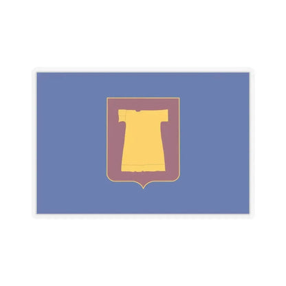 Flag of Zugdidi Georgia - STICKER Vinyl Kiss-Cut Decal 3 Inch Transparent - The Sticker Space