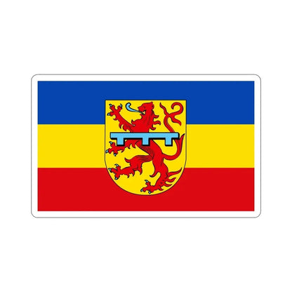 Flag of Zweibrücken Germany STICKER Vinyl Die-Cut Decal 5 Inch - The Sticker Space