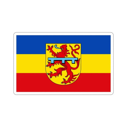 Flag of Zweibrücken Germany STICKER Vinyl Die-Cut Decal - The Sticker Space