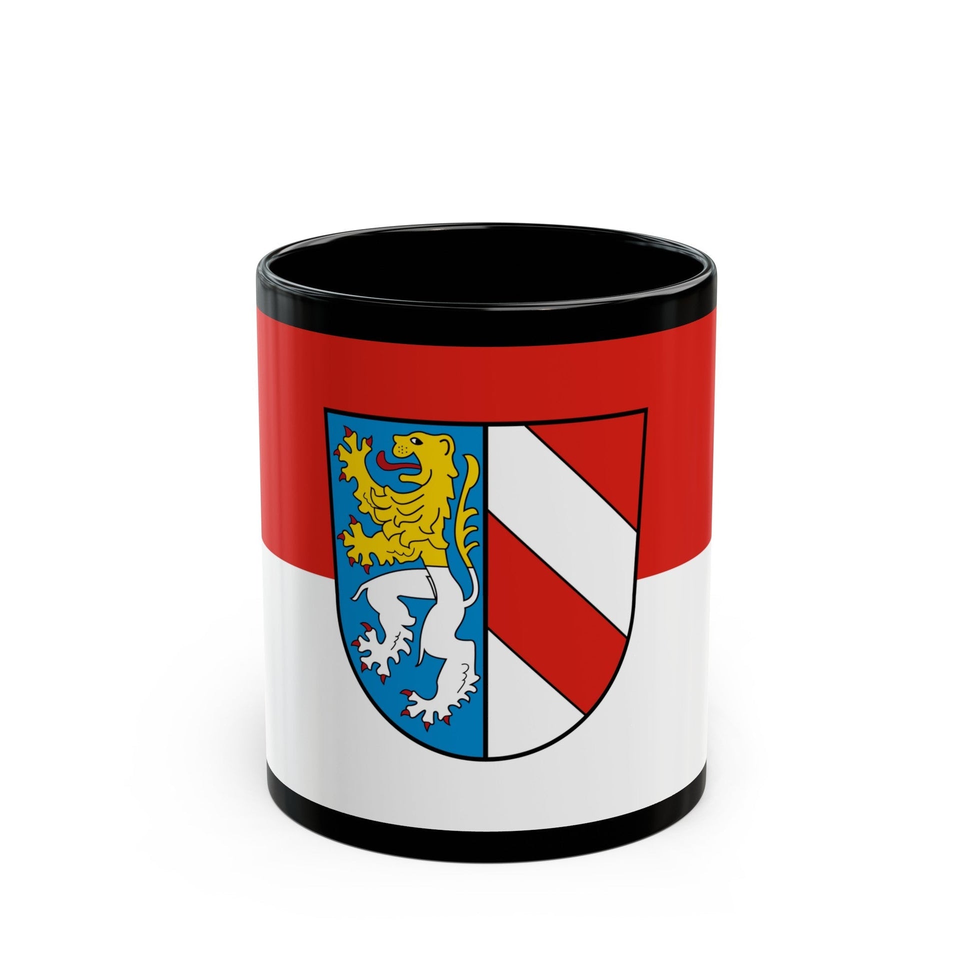 Flag of Zwickau Germany - Black Coffee Mug-11oz-The Sticker Space